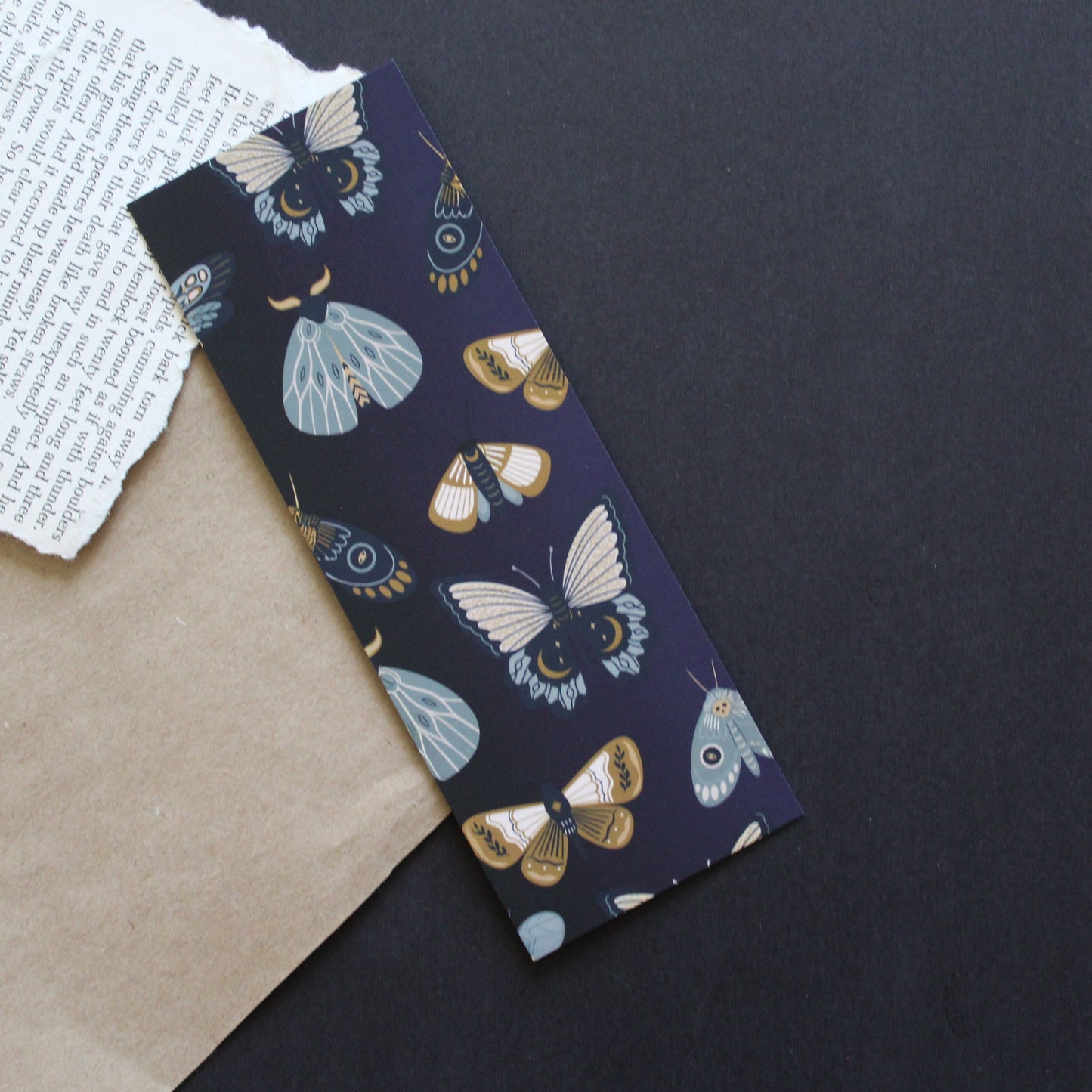 Moths Bookmark