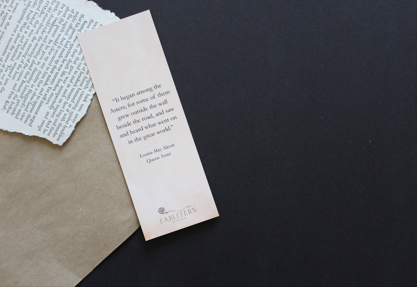 Flora of New Brunswick - Aster Bookmark