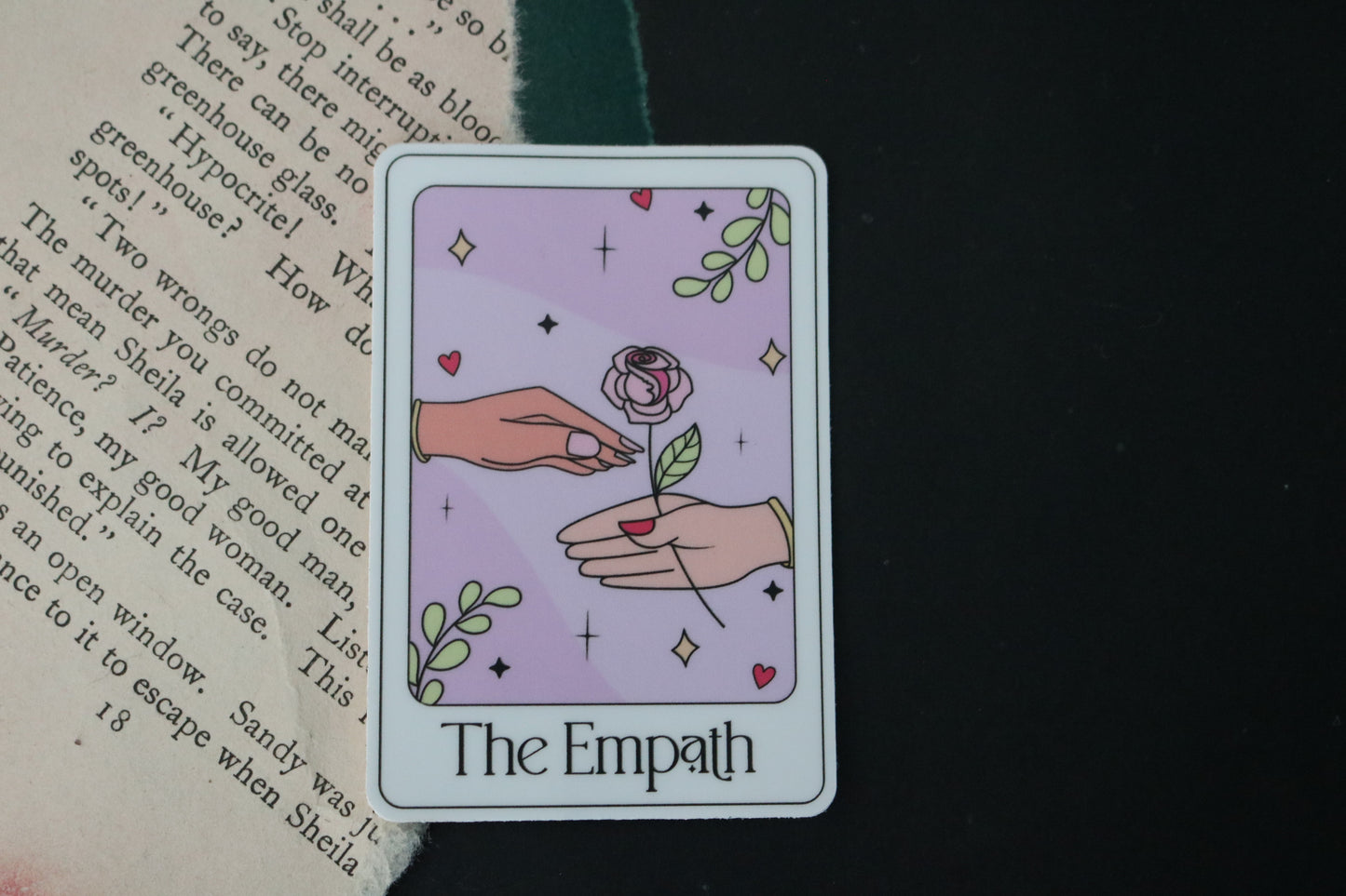 The Empath Tarot Sticker