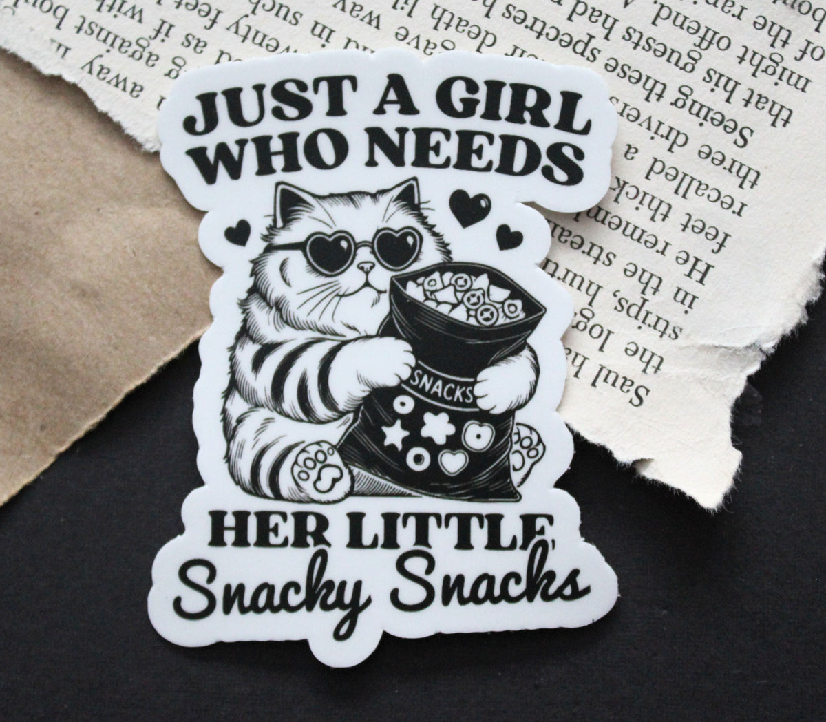 Snacky Snacks Sticker