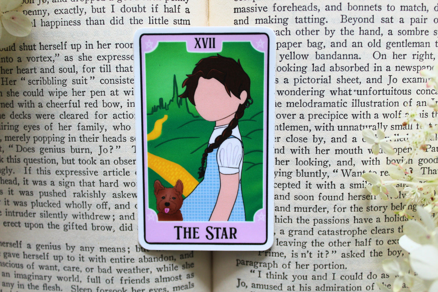 Bookish Tarot Sticker | The Star