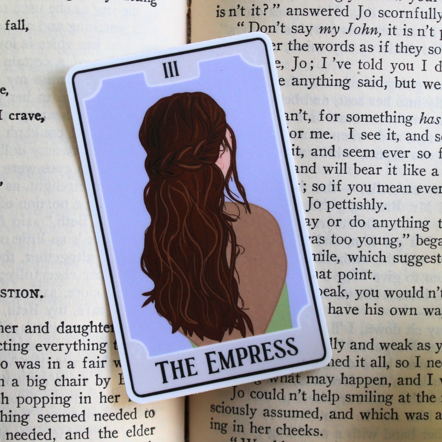 Bookish Tarot Sticker | The Empress