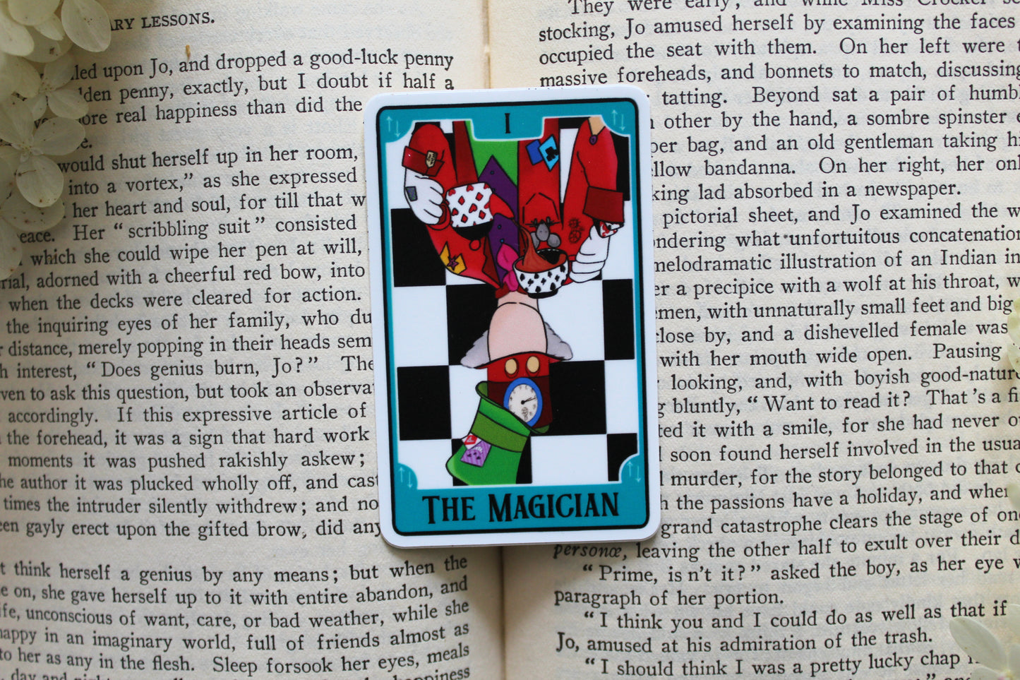 Bookish Tarot Sticker | The Magician