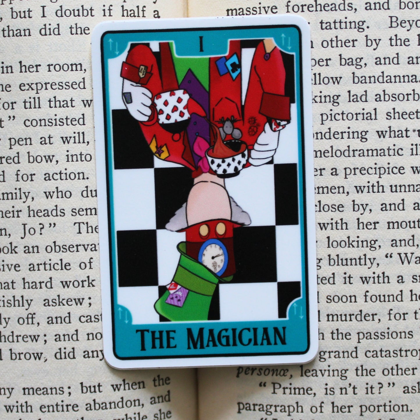 Bookish Tarot Sticker | The Magician
