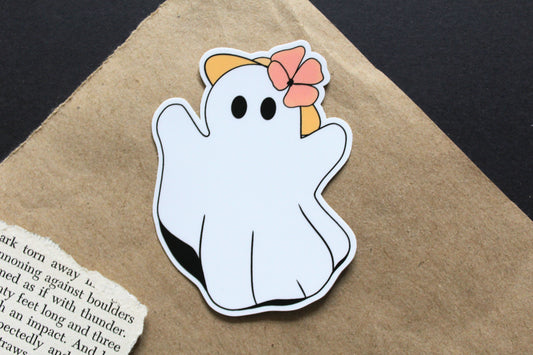Hat Ghost Sticker