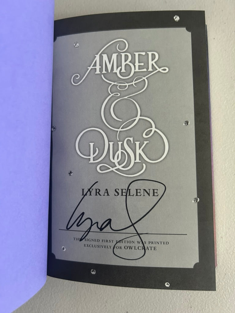 Amber & Dusk (OwlCrate Special Edition)