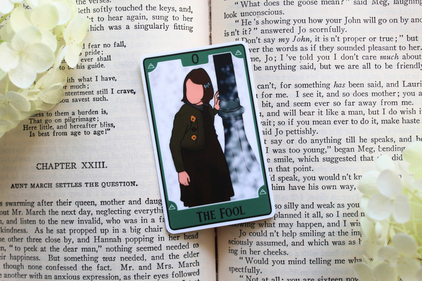 Bookish Tarot Sticker | The Fool