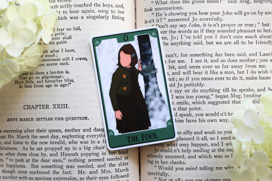 Bookish Tarot Sticker | The Fool