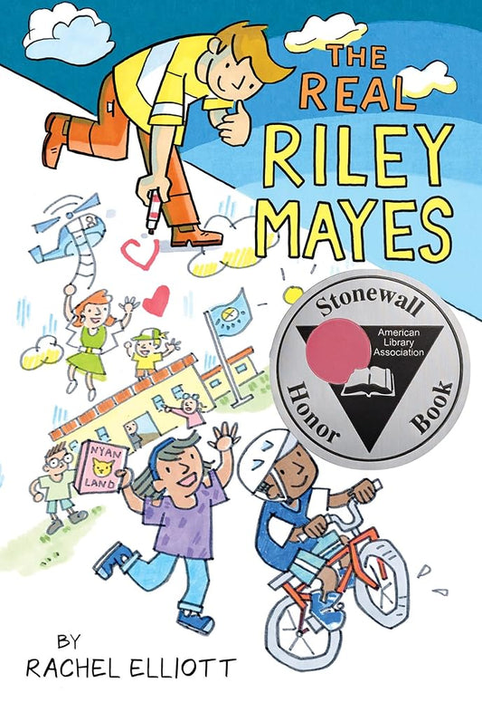 The Real Riley Mayes: A Graphic Novel cover image