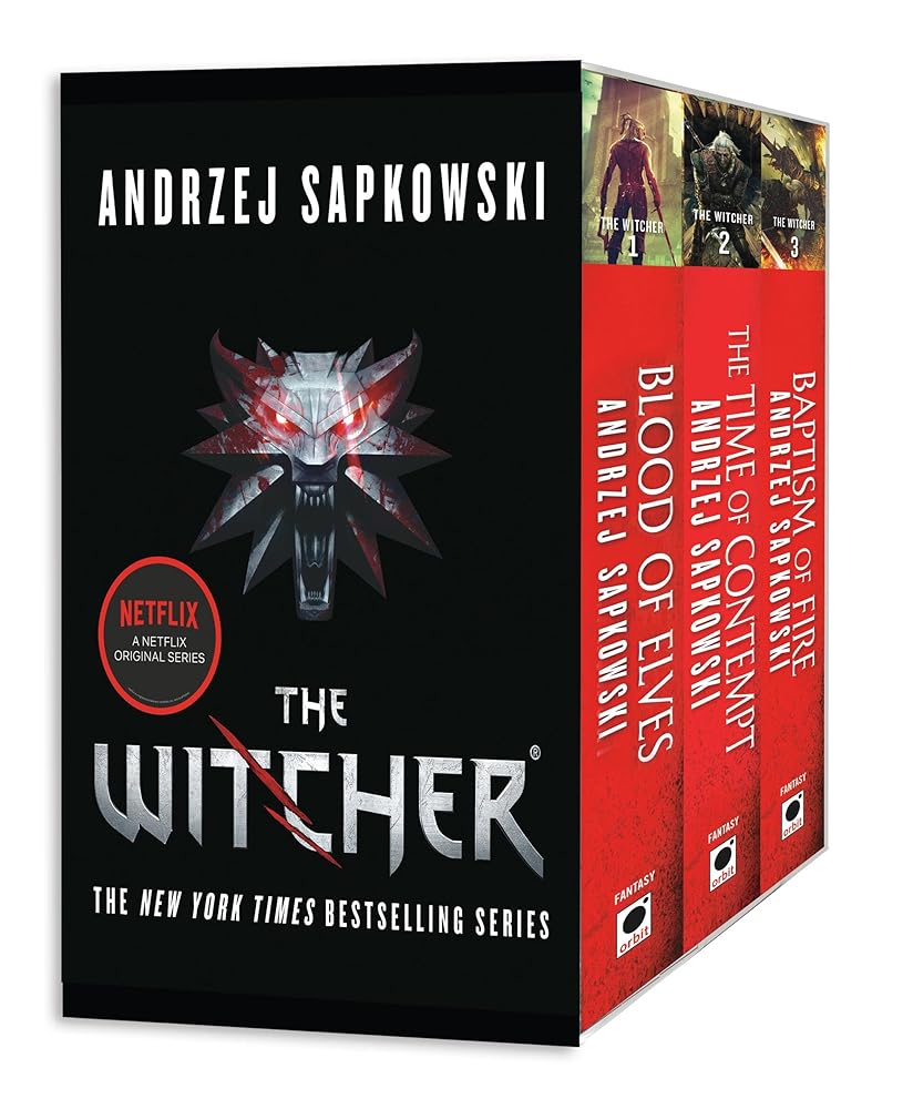 The Witcher Boxed Set: Blood of Elves, The Time of Contempt, Baptism of Fire (Witcher, 1-3) cover image