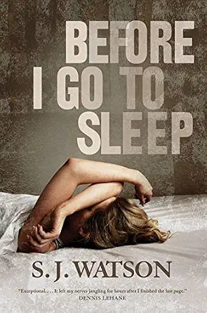 Before I Go To Sleep cover image