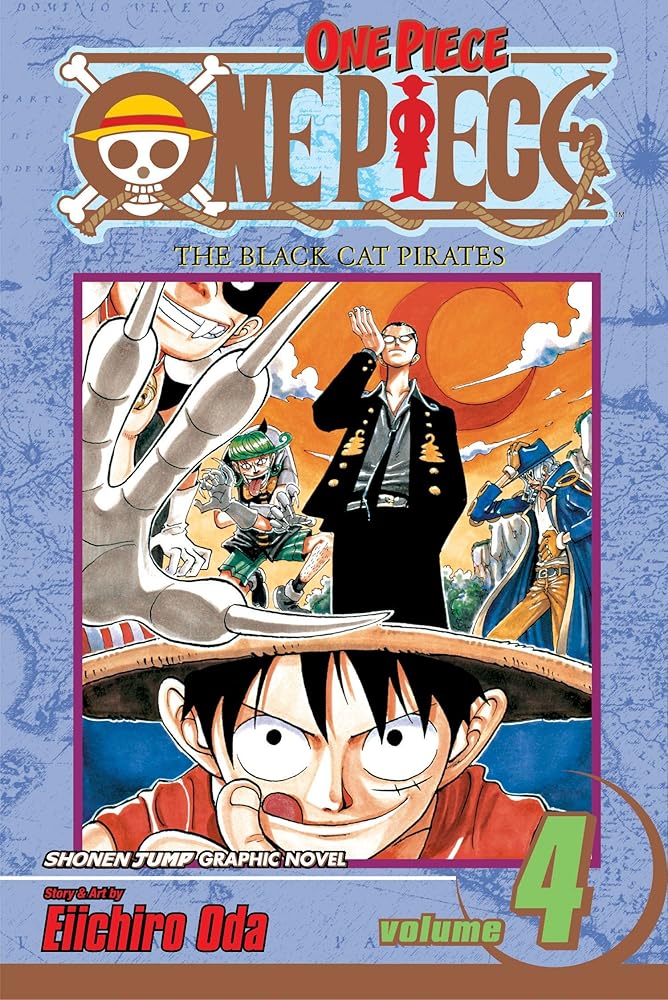 One Piece Vol. 4: The Black Cat Pirates cover image