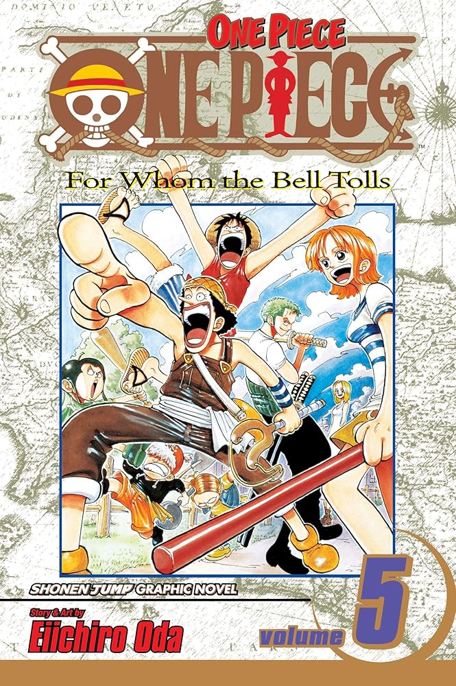 One Piece, Vol. 5: For Whom the Bell Tolls cover image