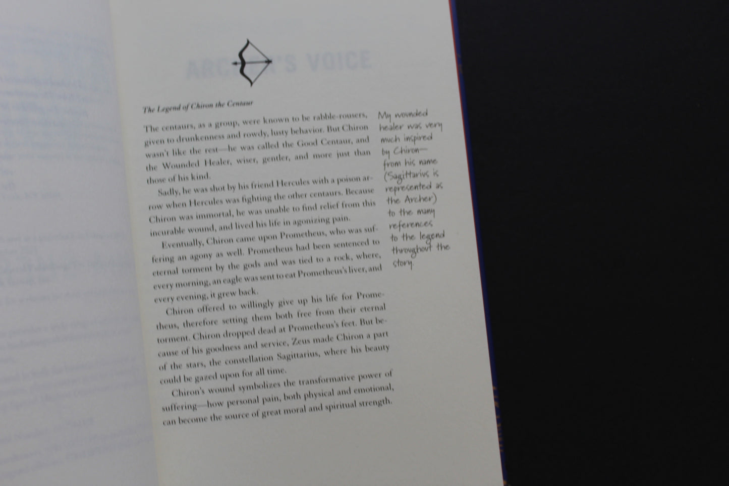 Archer's Voice (Annotated Special Edition)