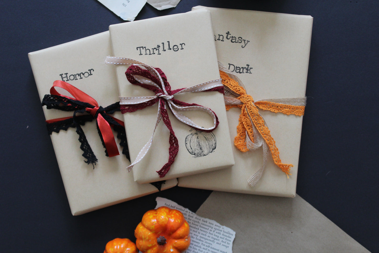 Fall Book Boxes