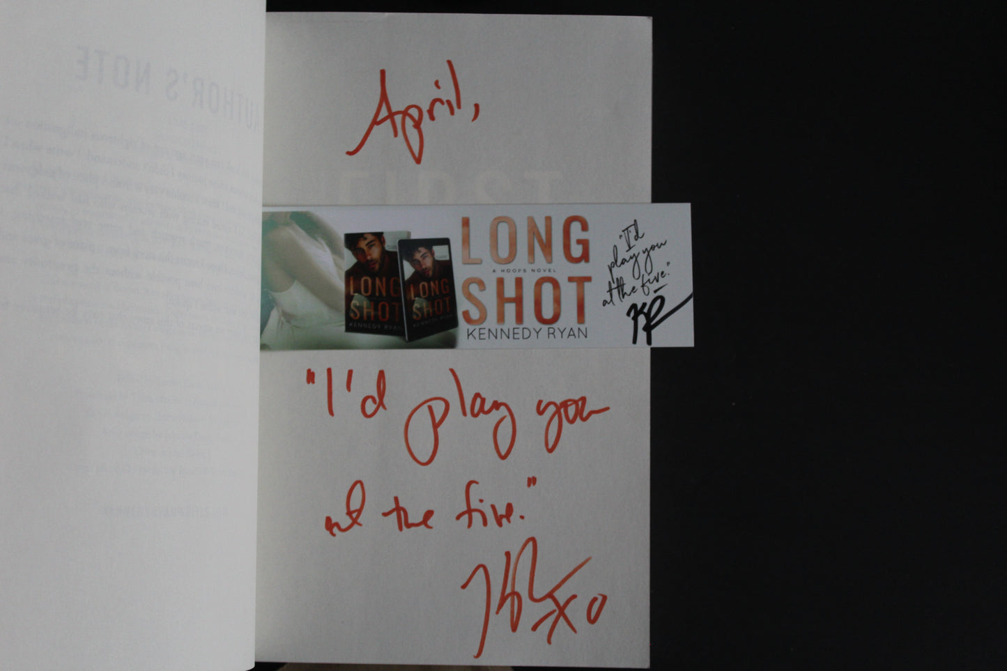Long Shot (Signed)