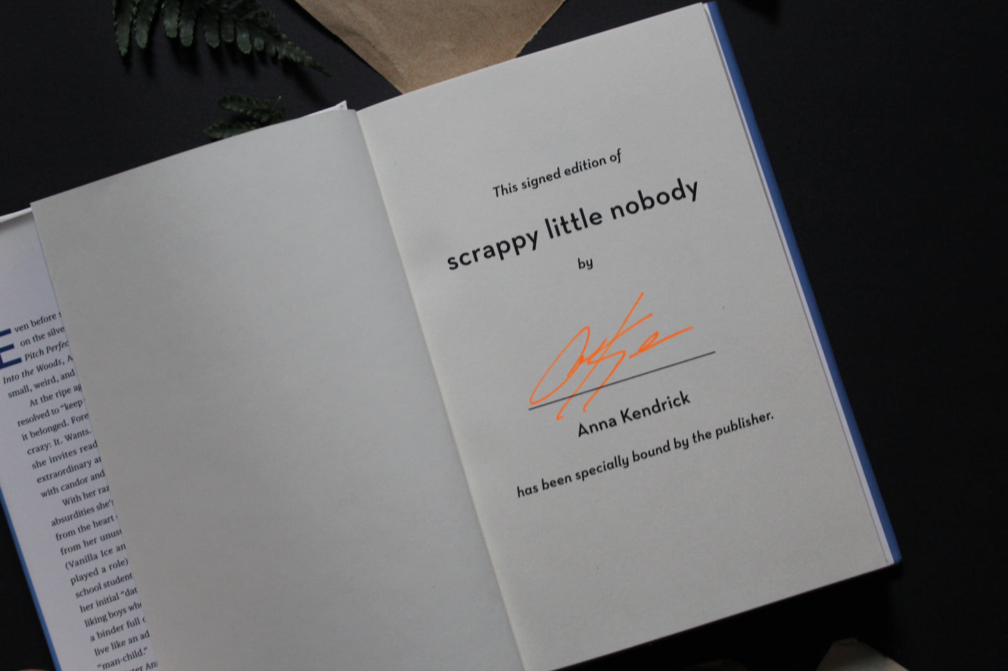 Scrappy Little Nobody - SIGNED EDITION