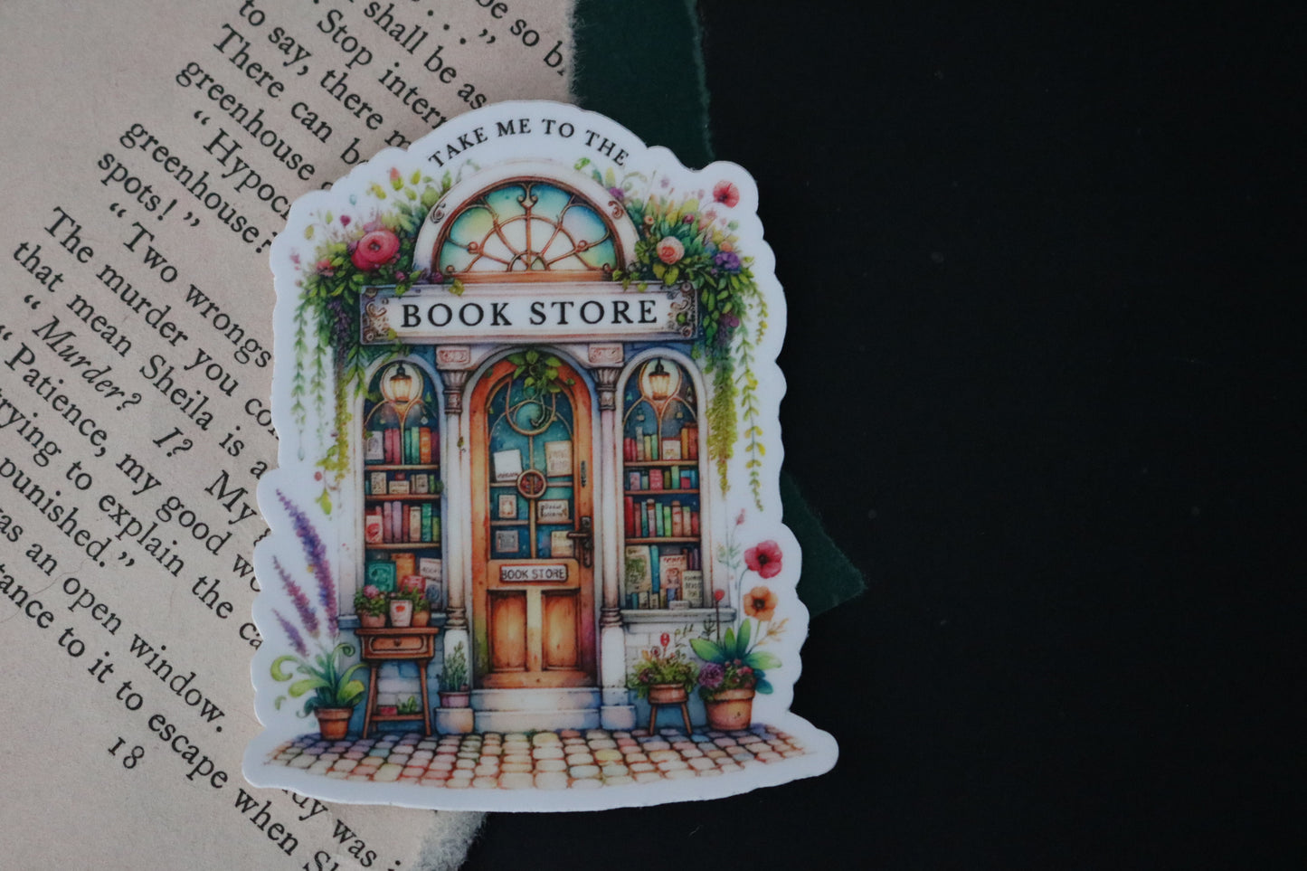 Bookstore Sticker