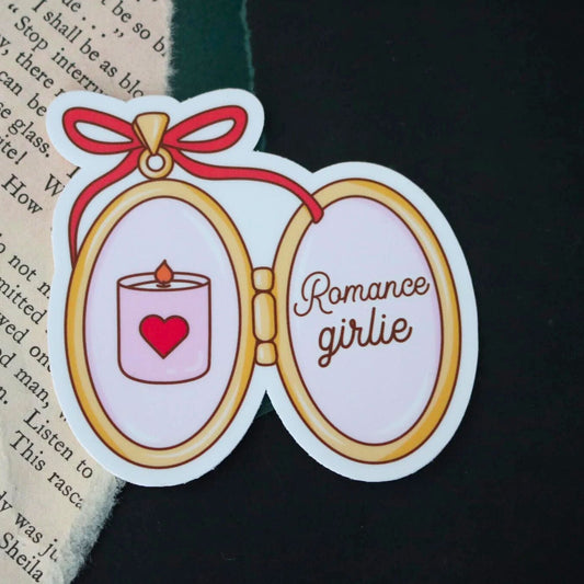 Romance Girlie Locket Sticker