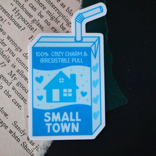 Small Town Romance Juice Box Sticker