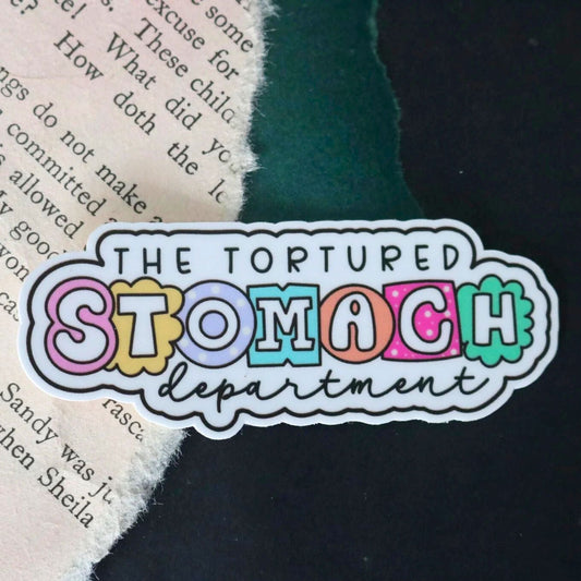 The Tortured Stomach Department Sticker