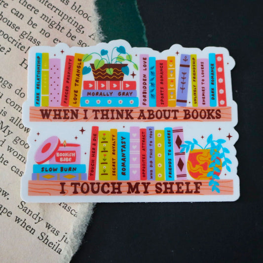 Touch My Shelf Sticker