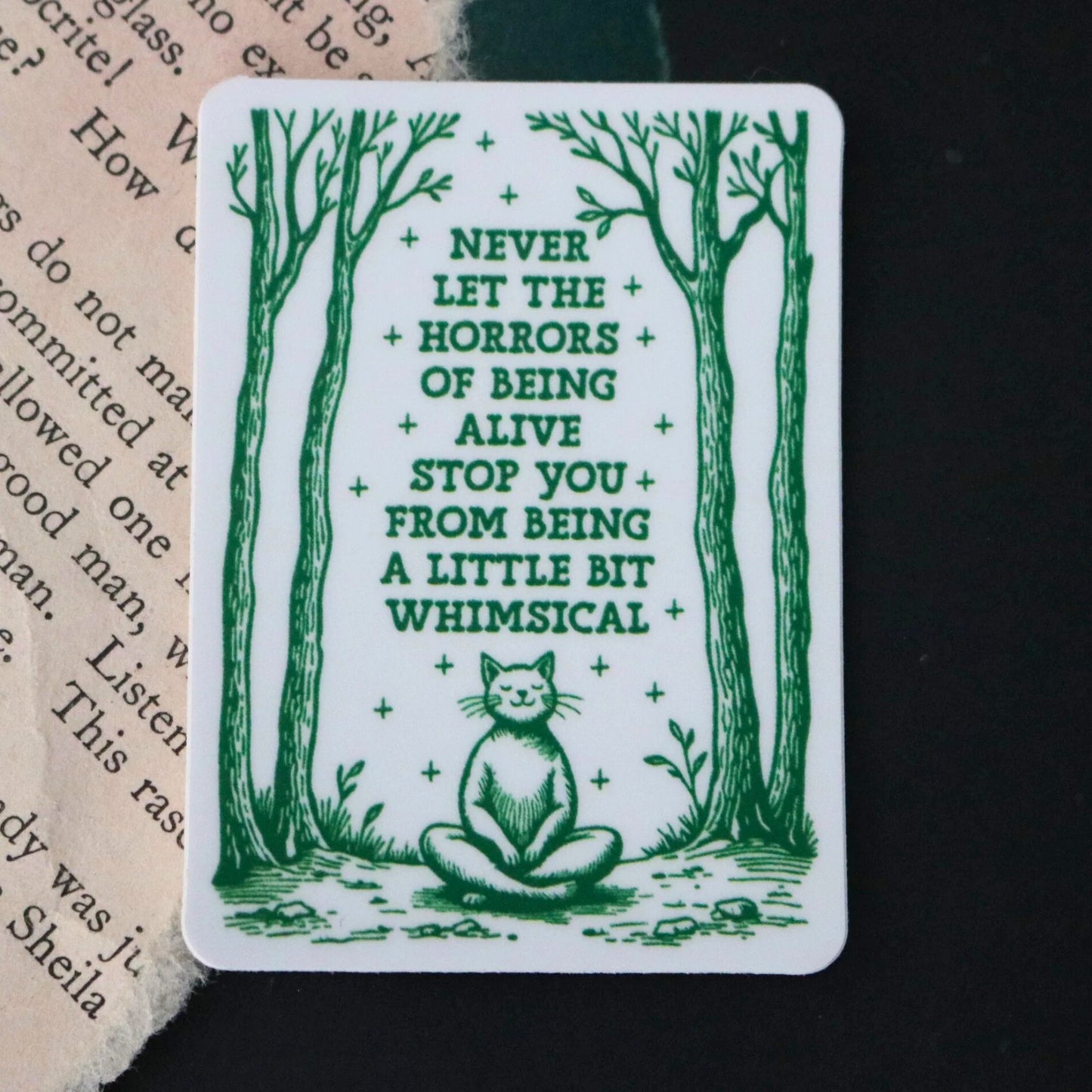 A Little Bit Whimsical Sticker