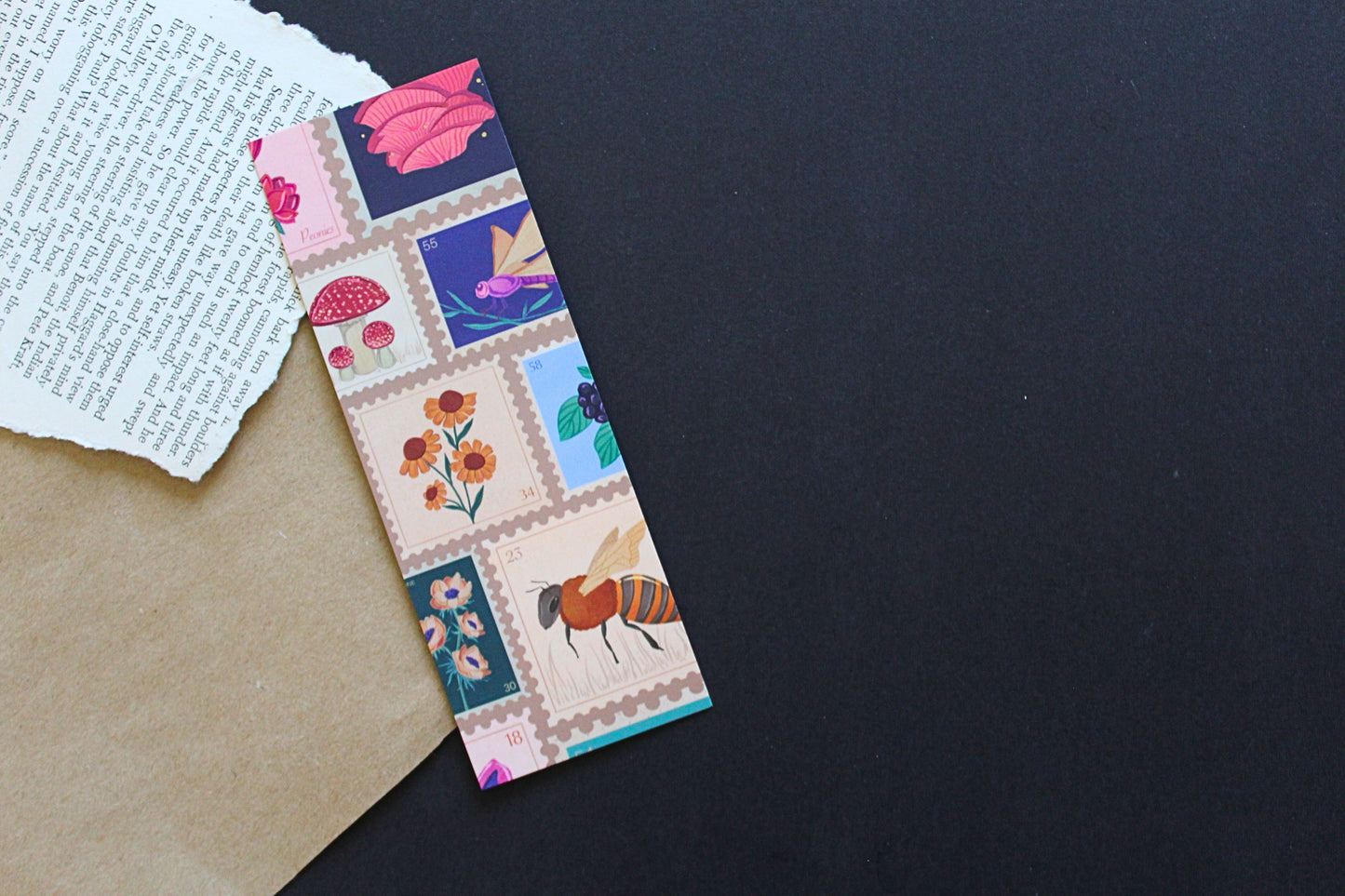 Postage Stamps Bookmark