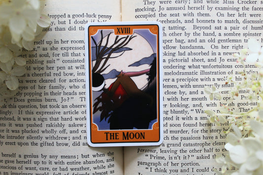 Bookish Tarot | The Moon Sticker