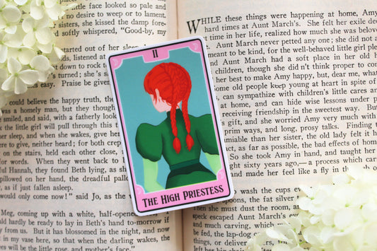 Bookish Tarot Sticker | The High Priestess