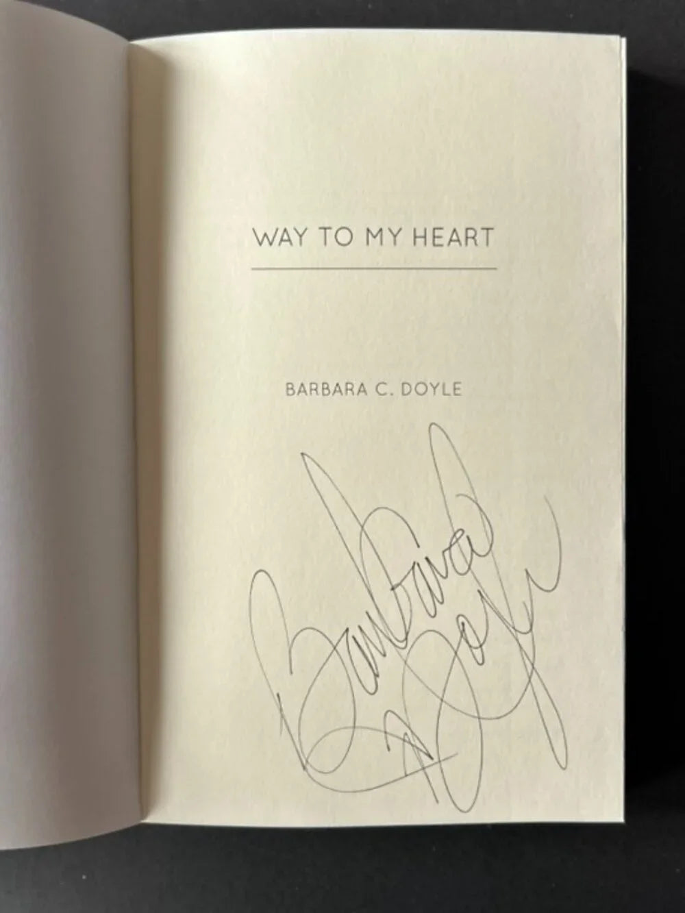 Way to My Heart (Signed)