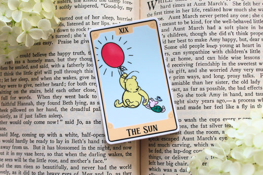 Bookish Tarot Sticker | The Sun